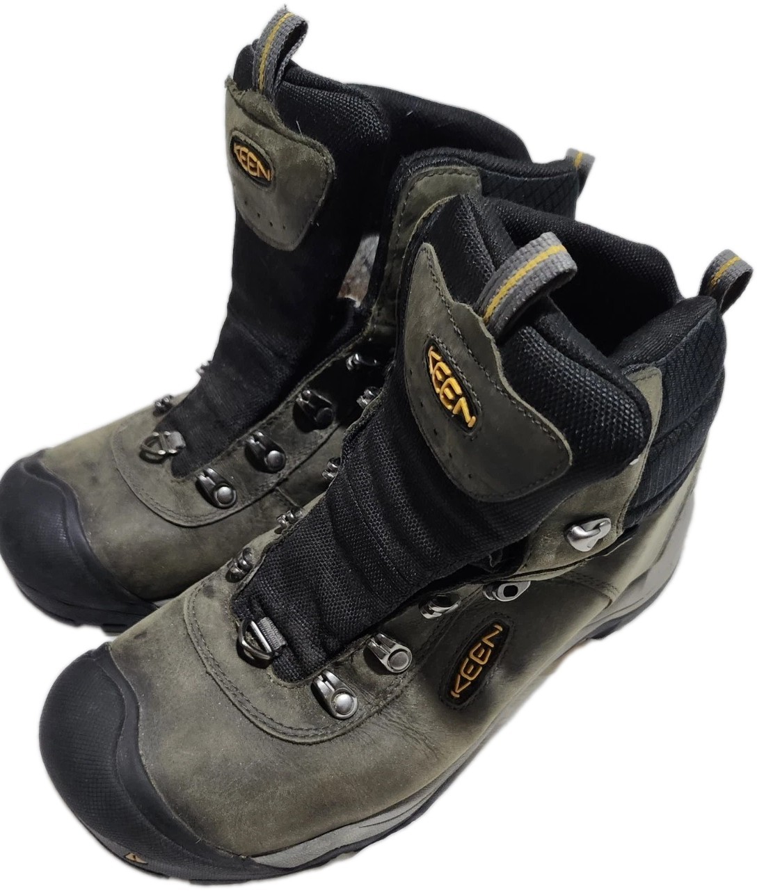 Stivaletti Keen Revel III Mid impermeabili da trekking taglia 9 uomo verde 1013305