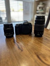 Canon 60D With 18-55mm and 75-300mm - NEW CONDITION FOR ALL 3 - Caps Included