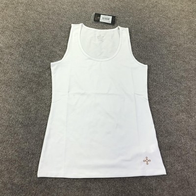 Tommie Copper Tank Top Womens Medium White Core Compression Athletic Stretch