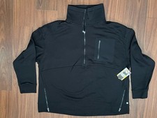 Avia Women's 1/4 Zip Trail Jacket Black Soot New Size XXL 20