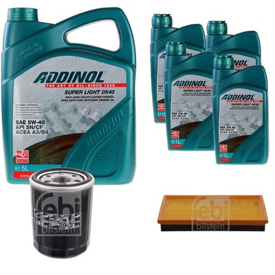 FEBI Inspektionspaket 9L ADDINOL SUPER LIGHT 0540 für Nissan Maxima/Maxima QX