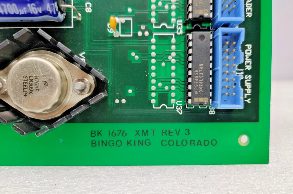 PLACA DE CIRCUITO IMPRESO BINGO KING ASSY 1676 XMT REV 3 Foto 2 de 4