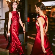 NEW! Reformation Cassette Midi Silk Dress Sz 10