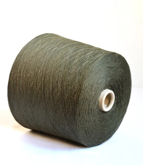 Italian Cotton - Silk Knitting Crochet Weaving Yarn, 10.6 oz / 300 grams or more - Image 2 of 3