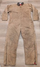 Vintage Dickies Mens 46/48 Long Length Insulated Distressed Wear Duck Coveralls