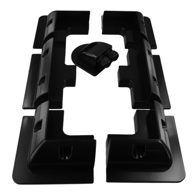 Easy and Reliable Black Solar Panel Mounting Brackets for Efficient Performance