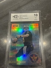 2018 Playoff Air Command Gold #5 Drew Brees Saints BCCG 10 Mint!