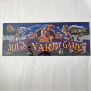 IGT Gaming Slot Machine Glass Insert Joes Yard Games