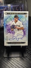 2024 Topps Inception Quinn Priester Rookie On Card Auto /299 Pirates Brewers RC. rookie card picture
