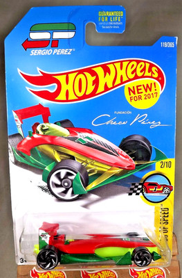 2017 Hot Wheels #119 Legends of Speed 2/10 SPEEDY PEREZ Red-Green w/Chrome RA Sp