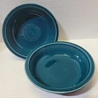 2 FIESTA by Homer Laughlin JUNIPER Green Coupe Salad Bowl Replacement - 7in