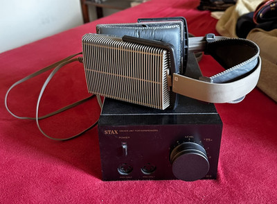 Stax SR-303 + SRM-313   Legendäres Elektrostatik-Kopfhörer-Set für Audiophile