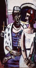 Max Beckmann : Mother and Daughter : 1946 : Archival Art Print