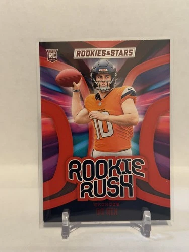 2024 Panini Rookies & Stars - Rookie Rush Bo Nix #RR-BNX Longevity (RC)