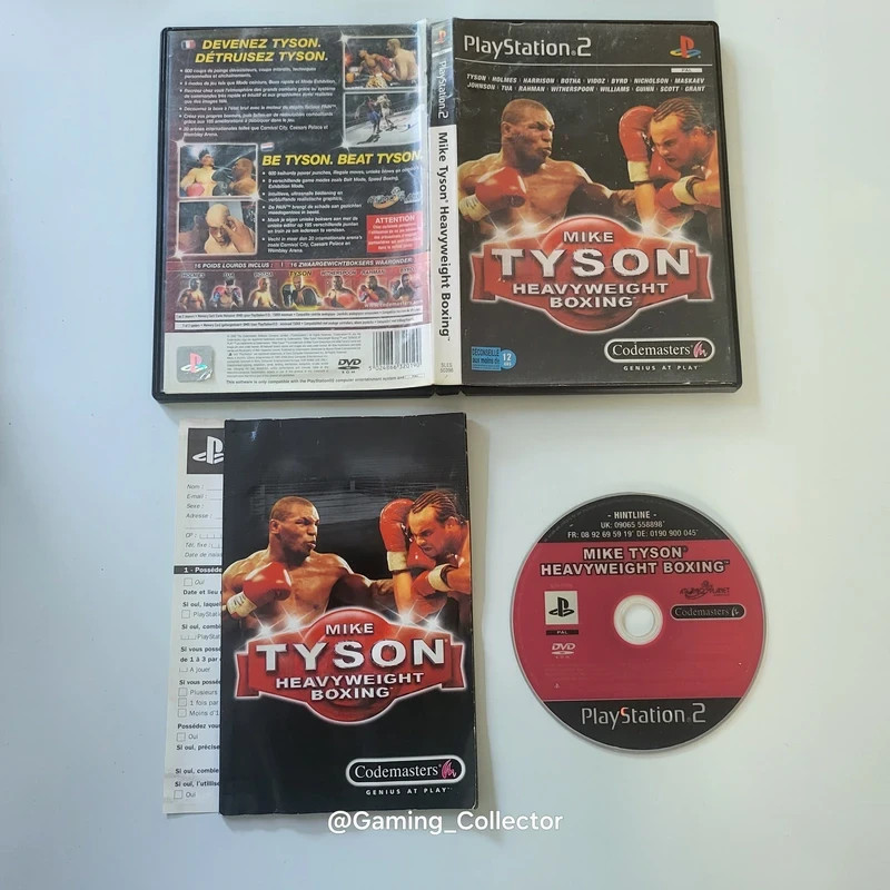 Mike Tyson HeavyWeight Boxing : Jeu complet pour Ps2 en VF