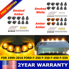 For Ford F250 F350 F450 F550 Super Duty Roof Cab Clearance Marker Light 5pcs Led For Ford F250 F350 F450 F550 Super Duty Roof Cab Clearance Marker Light 5pcs Led