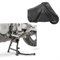 Set HauptstäNder Und Abdeckplane XXL FüR Suzuki V-Strom 1000 01-07