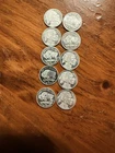 Lot Of 10 Buffalo/Indian Head Silver 1 Gram Bullion Bars .999 Silver Bars