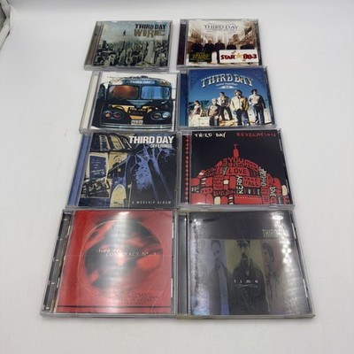Third Day Cd lot of 8 Wherever You Are, Come Together, Wire, Time, and more