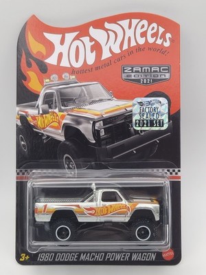 Hot Wheels 2021 Collector Edition Zamac 1980 Dodge Macho Power Wagon Fac. Sealed