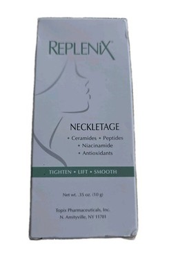 REPLENIX Neckletage Tighten Lift Smooth Ceramides Peptides Niacinamide 0.35 oz