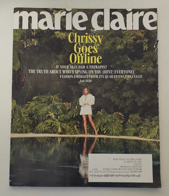 Marie Claire Magazine 2020 Fall Featuring Chrissy Teigen