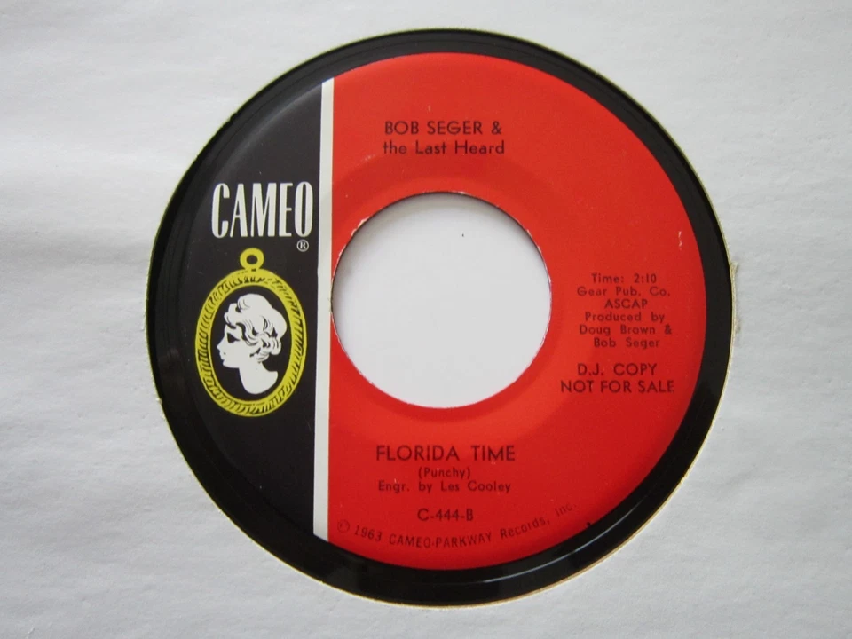 CHRISTMAS Bob Seger SOCK IT TO ME SANTA Florida Time CAMEO #444 Promo NM - Image 2 of 2