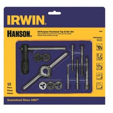 Irwin Fractional Tap And Hexagon Die -Best 5 Set