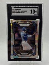 2024 Panini Prizm - Pete Crow-Armstrong #203 Premium Box Set Prizm SGC 10