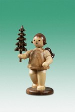 Christmas Angel Geschenkeengel With Sapling Crown / Natural Height Ca 2 5/8in