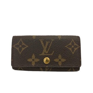 EGA Louis Vuitton Monogram Multicles 4 Ring Key Case Brown/6CJ1273