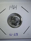 1964 10C Roosevelt Dime SILVER Uncirculated (16-28)