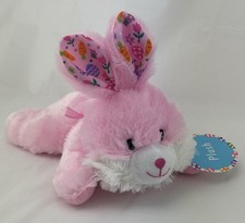 Small Pink Easter Bunny Stuffed Animal Plush Toy Collectible - Fun