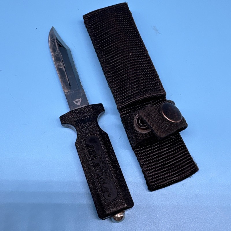 Wenoka Sea Style Dive Knife & Sheath
