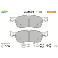 Valeo 302461 Bremsbelagsatz FüR Land Rover Jaguar Range Evoque Discovery E Pace