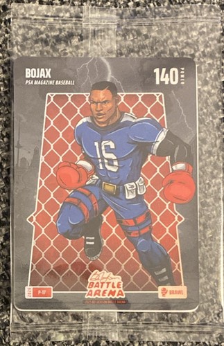 2025 Bo Jackson Battle Arena Bo Jackson BOJAX P-17 Brawl 140 Power PSA Magazine
