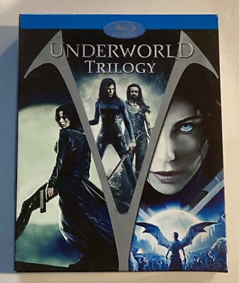Underworld Trilogy (Blu-ray Disc, 2009) Starring Kate Beckinsale 