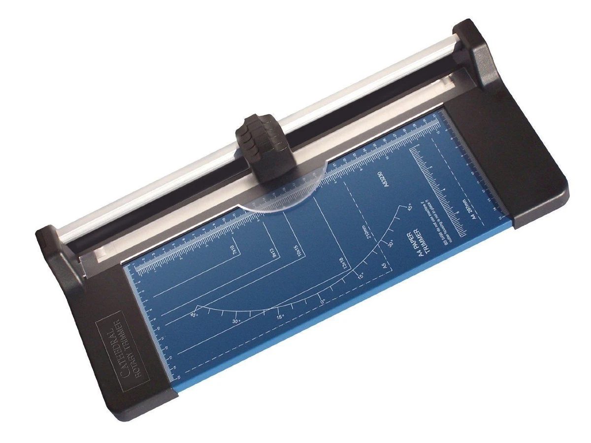 A4 A5 Precision Photo Rotary Paper Guillotine Cutter Trimmer Heavy Duty Metal