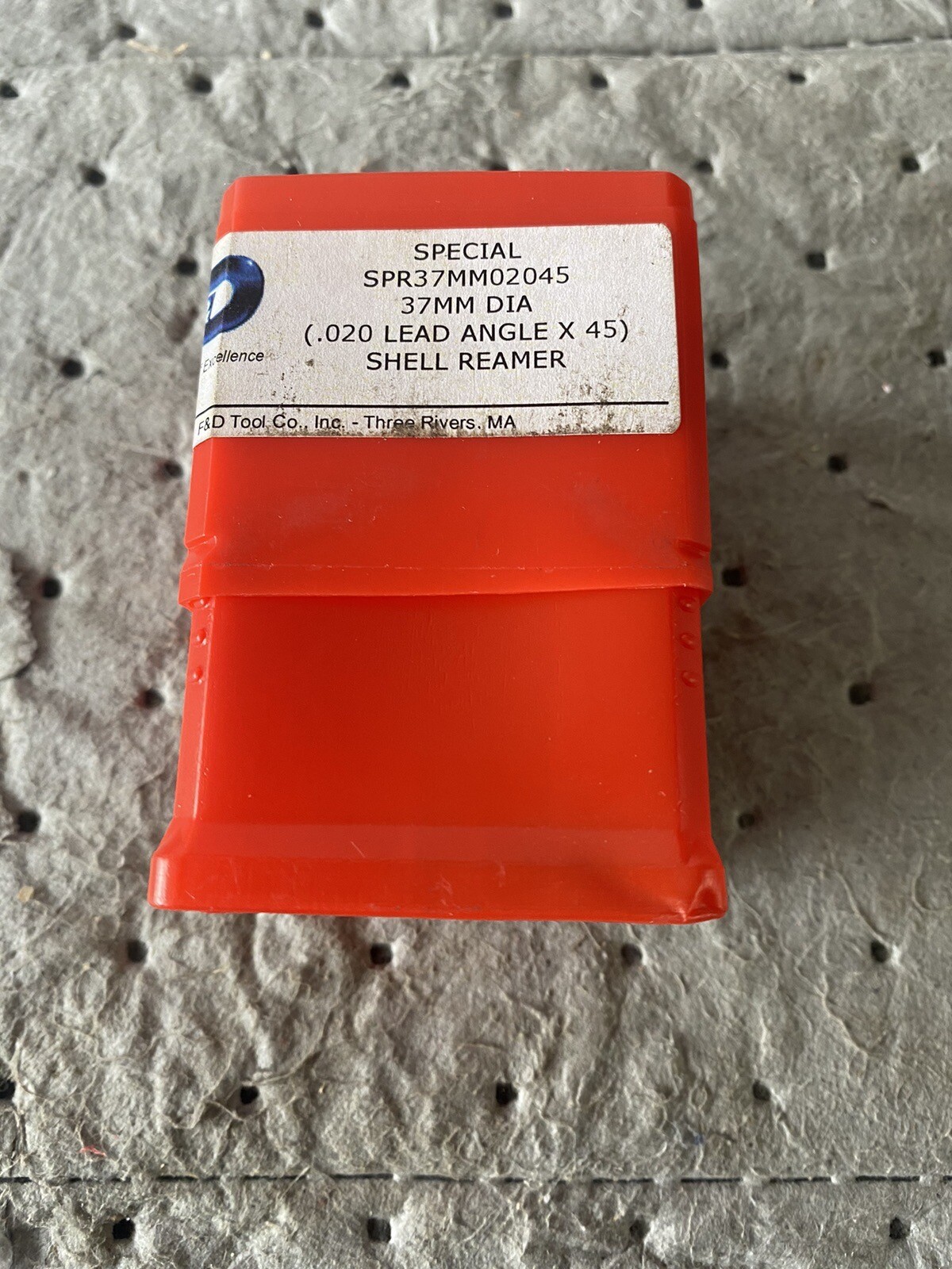 F & D HSS Straight Flute Shell Reamer 37mm ( .020 Lead Angle X 45 ) eBay