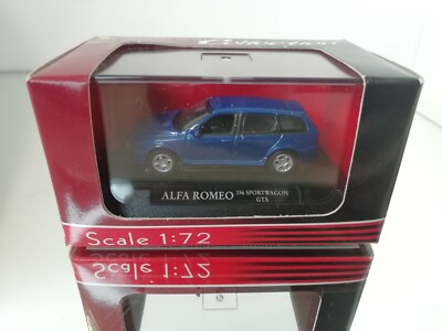 Yatming Alfa Romeo 156 Sportwagon GTA in blau auf 1:72 in Box