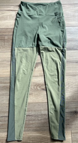 Legging Gymshark Nikki Blackketter Bleu Poussière Chiné - Taille S - Occasion Très Bon état
