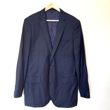 J. CREW Ludlow Loro Piana Super 130's Wool Men's Lined Suit Jacket Blazer 42L