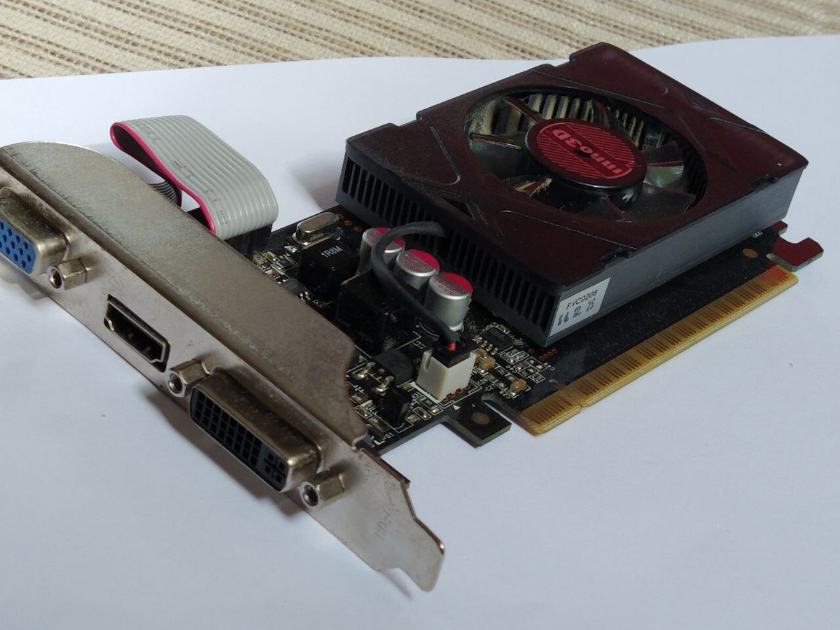 INNO3D NVIDIA GF-GT730 HDMI +DVI VGA DDR3 4GB PCIe VIDEO CARD