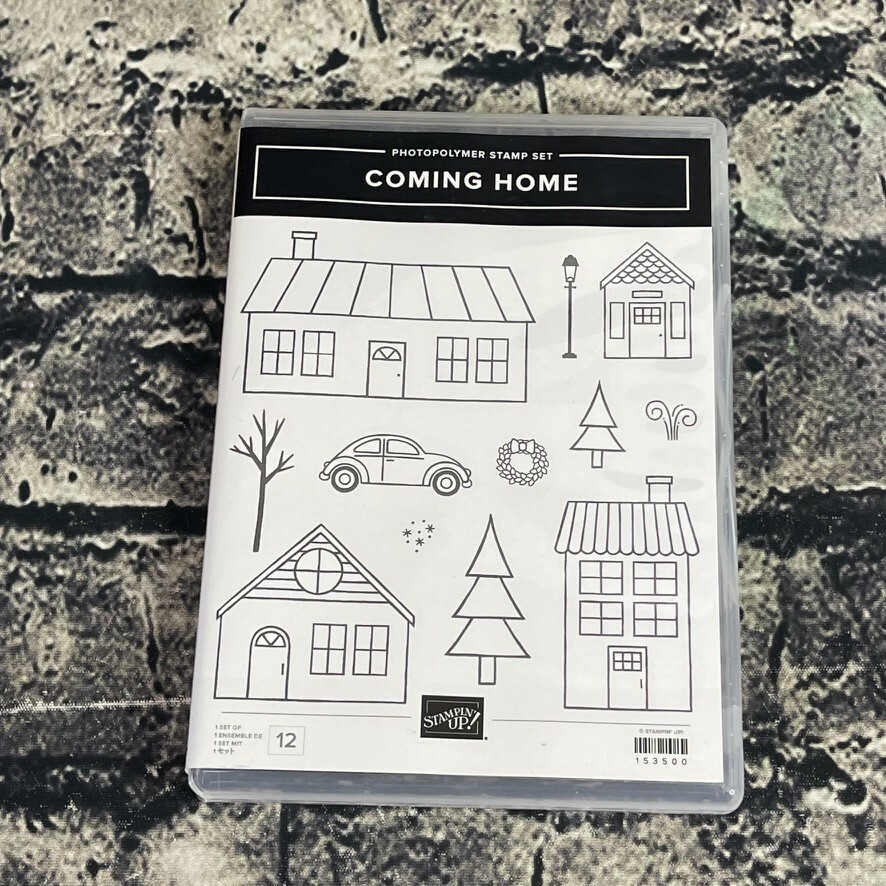 Stampin Up COMING HOME 12pc stamp set 153500