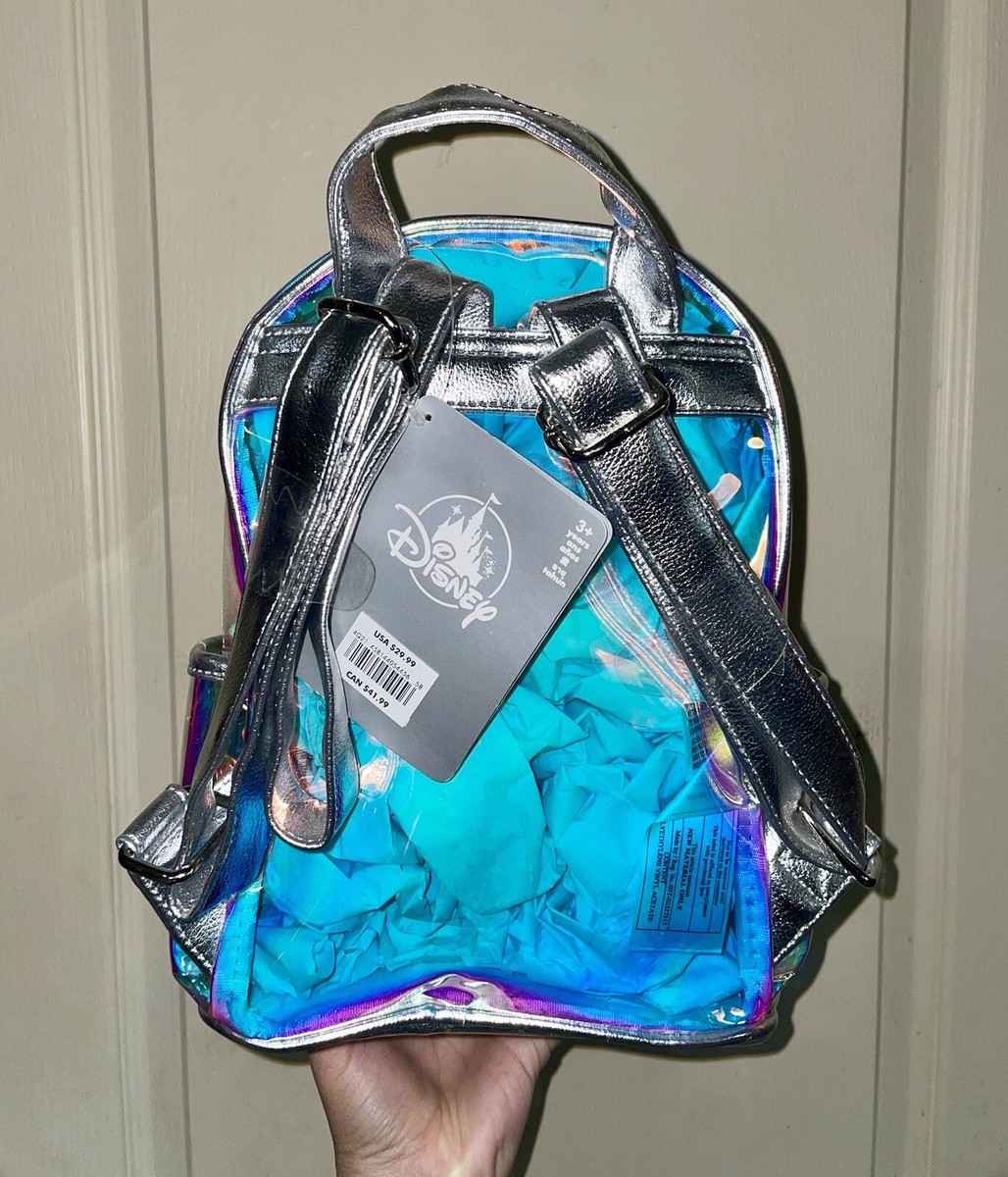 DISNEY STORE FROZEN 2 MINI BACKPACK PURSE
CLEAR SNOWFLAKE IRIDESCENT NWT DISNEY STORE FROZEN 2 MINI BACKPACK PURSE CLEAR  main image 4