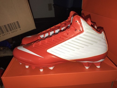 DS Nike Vapor velocidad 3/4 TD Hombre Botines De Fútbol Naranja Blanco  Talla 12 | eBay