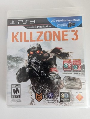 SEALED KillZone 3 PS3 (PlayStation 3, 2011) PlayStation Move - NEW