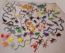 D&D Mini Miniature Toy Beetle Insect Monster Bug Snake Frog Alligator Spider