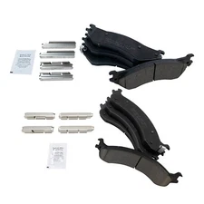 Front & Rear Disc Brake Pad Set for Dodge Ram 2500 3500