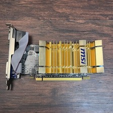 MSI GeForce 210 512MB PCI-e Video Card VGA DVI HDMI Tested Quick Shipping